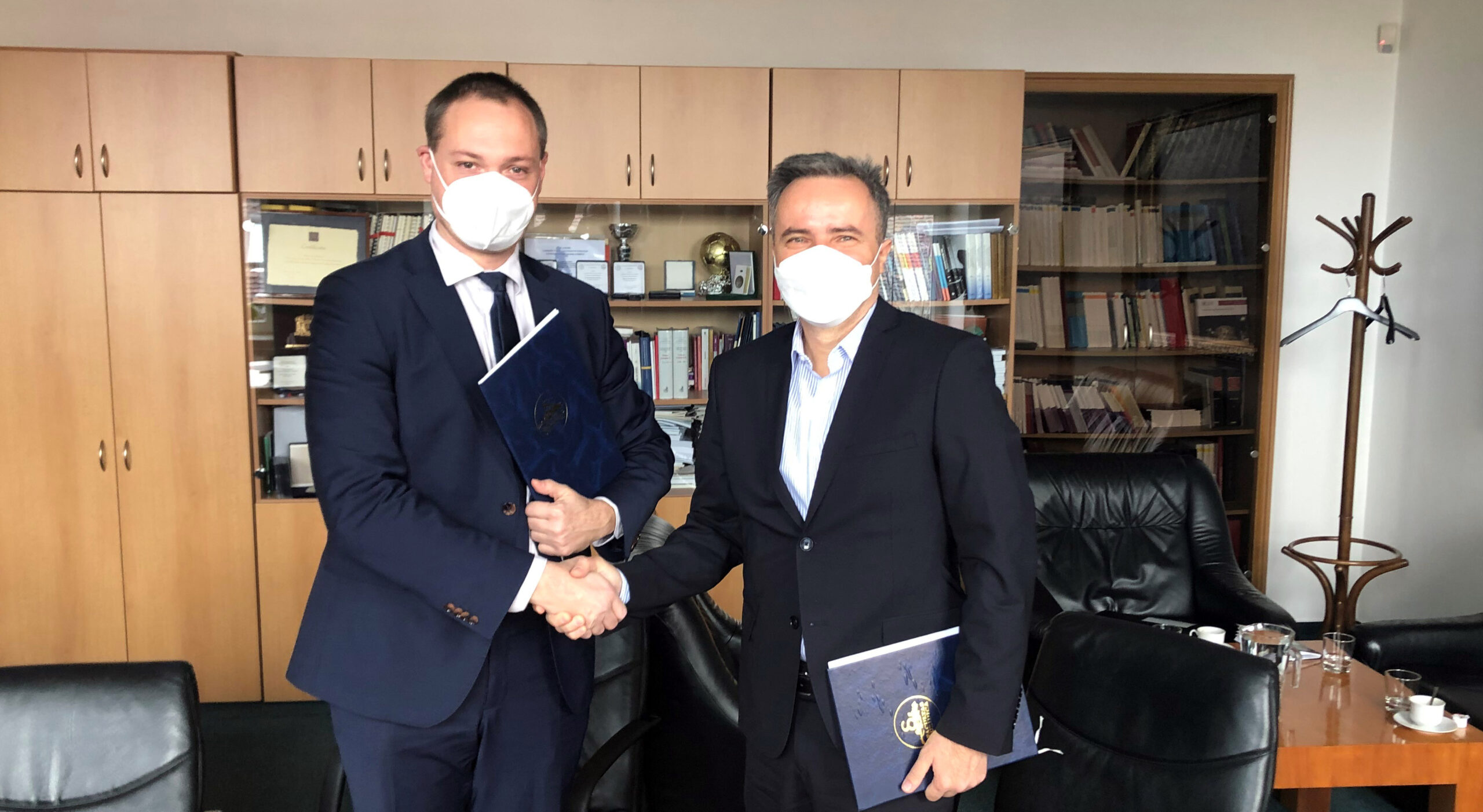 Mgr. Ján Kmeť, PhD. a JUDr. Eduard Burda, PhD.