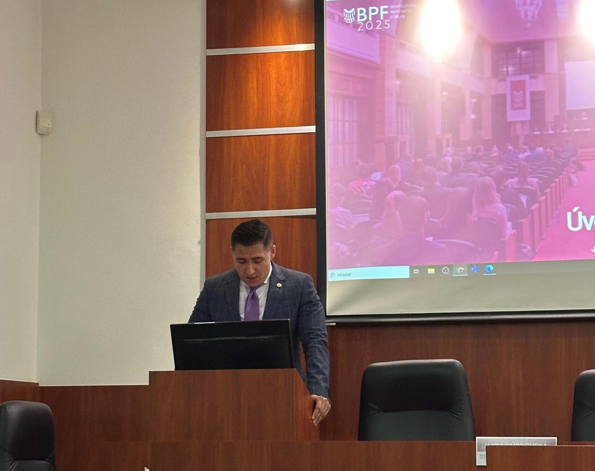 Pán Kuník reční na BPF