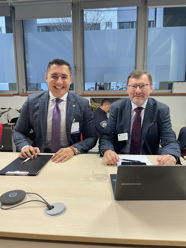 Foto pán Kuník v Bruseli